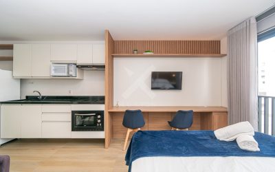 Apartamento com 24m², 1 dormitório, no bairro Auxiliadora em Porto Alegre para Comprar ou Alugar