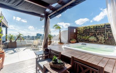 Cobertura com 371m², 4 dormitórios, 3 suítes, 3 vagas, no bairro Petrópolis em Porto Alegre para Comprar ou Alugar